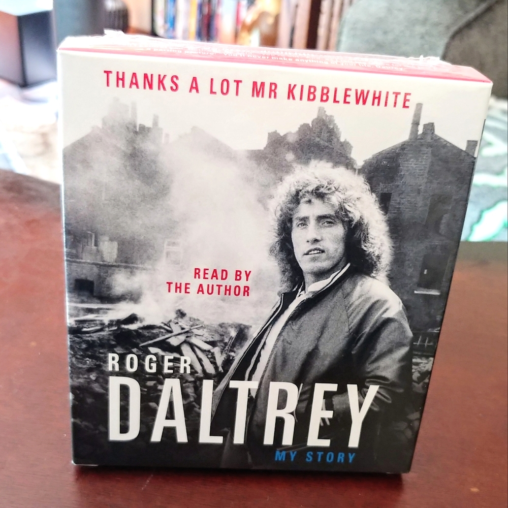 NEW Roger Daltrey Memoir Unabridged Audiobook 7 CDs Thanks A Lot Mr. Kibblewhite